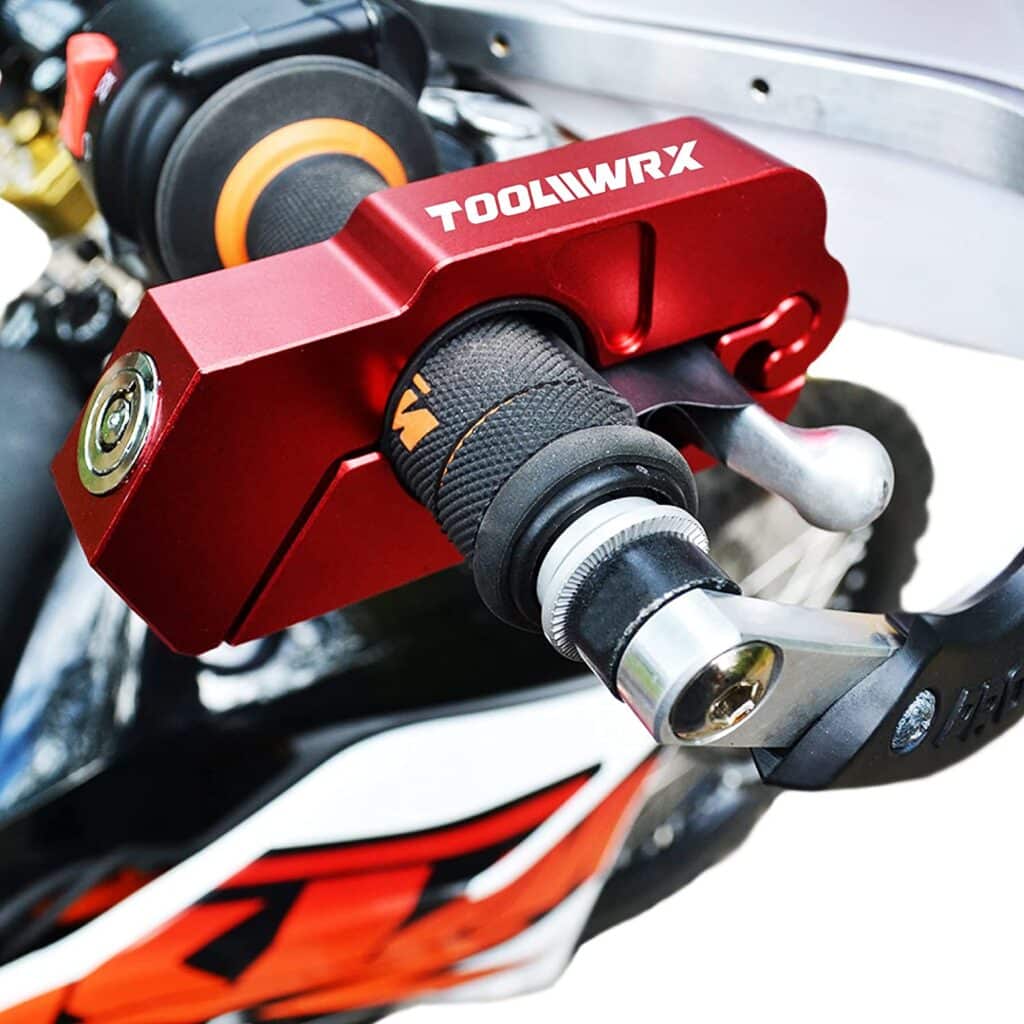 ToolWRX Heavy-Duty Motorcycle Lock