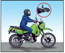 motorcycle riding posture