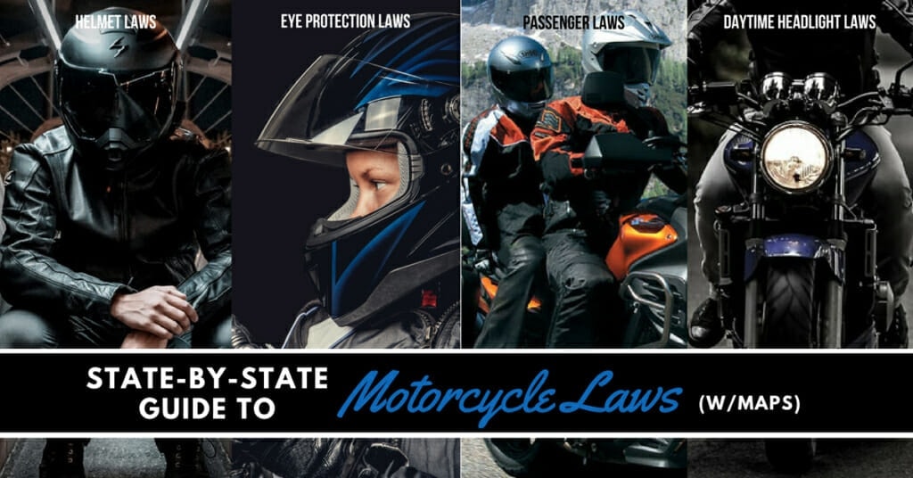 state by state guide to motorcycle laws with maps