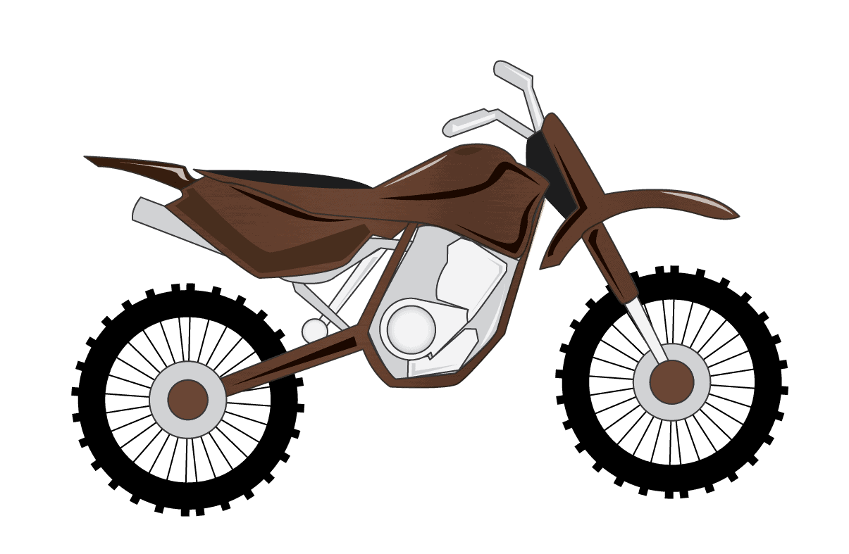 Off-road motorcycle example