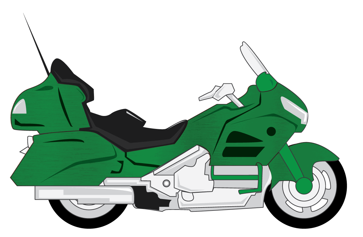 Touring motorcycle example