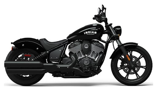 An all black 2022 Indian Chief