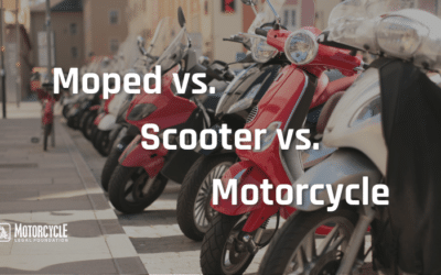 Moped vs. Scooter vs. Motorcycle: Understanding the Differences