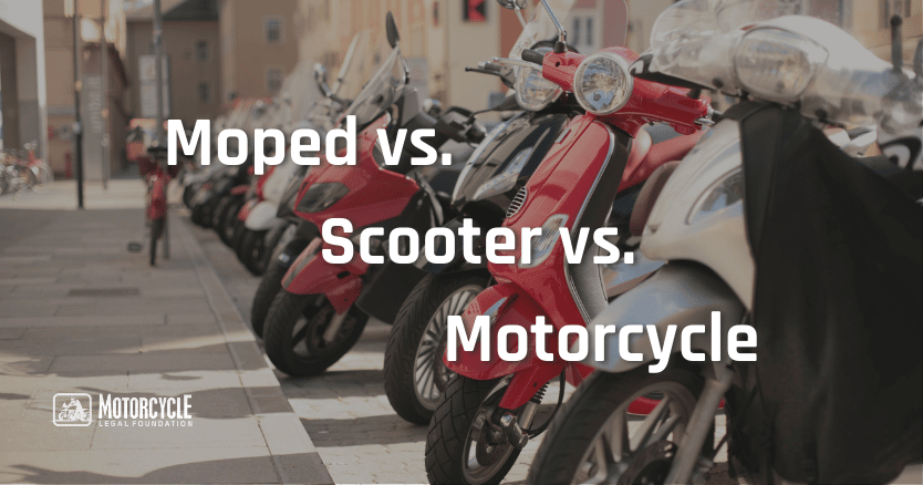 Moped vs. Scooter vs. Motorcycle: Understanding the Differences