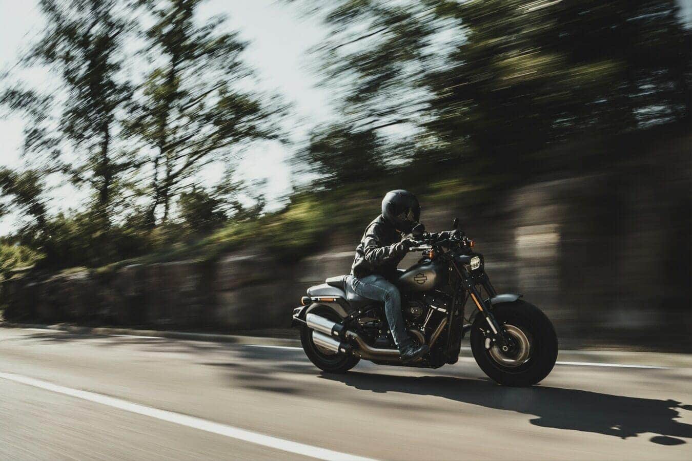 man on motorcycle