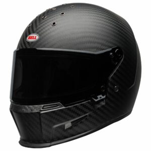 Bell Eliminator Carbon Motorcycle Helmet in Black