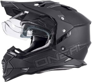 All black O’Neal Sierra 2 Motorcycle Helmet