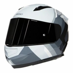 Sedici Strada II Motorcycle Helmet in White and Grey
