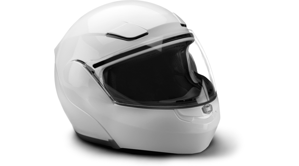 Modular flip up motorcycle helmet