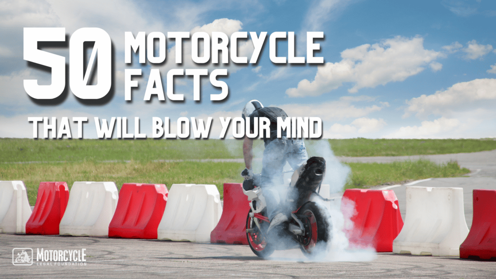 50 motorcycle facts