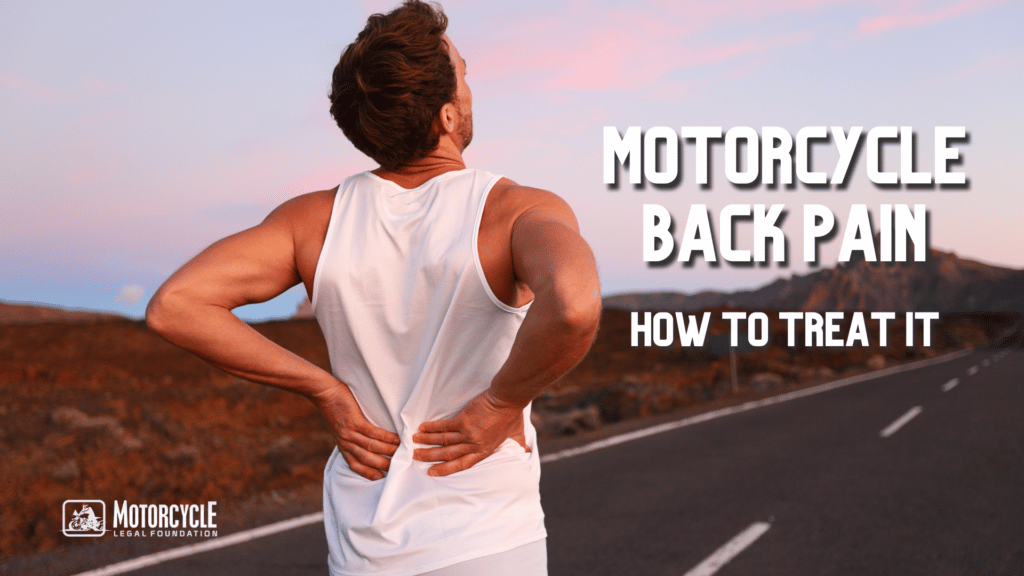 Motorcycle Back Pain: How to Treat It?