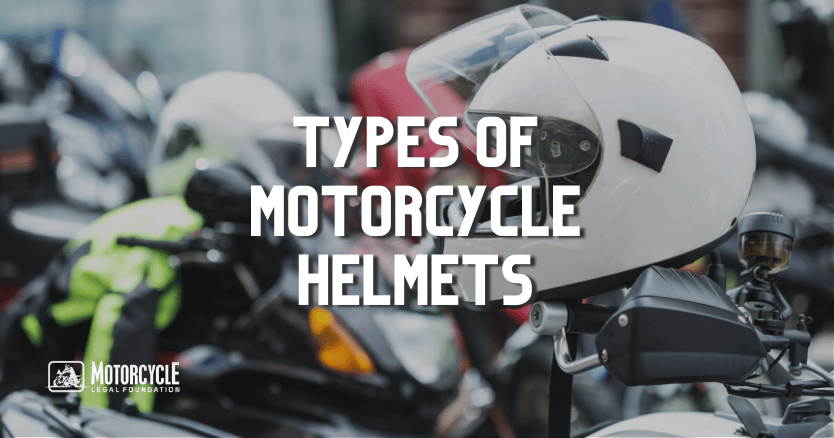 types of motorcycle helmets