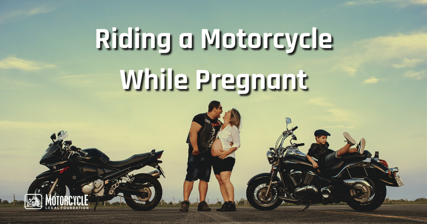 Should you ride a motorcycle while pregnant?