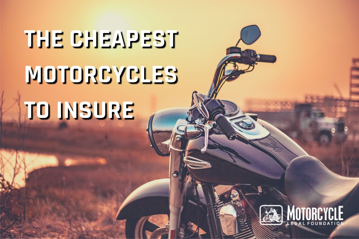 cheapest motorcycle to insure