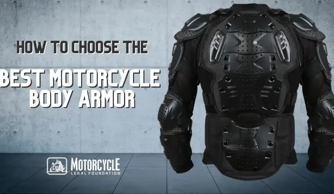 How to Choose the Best Motorcycle Body Armor