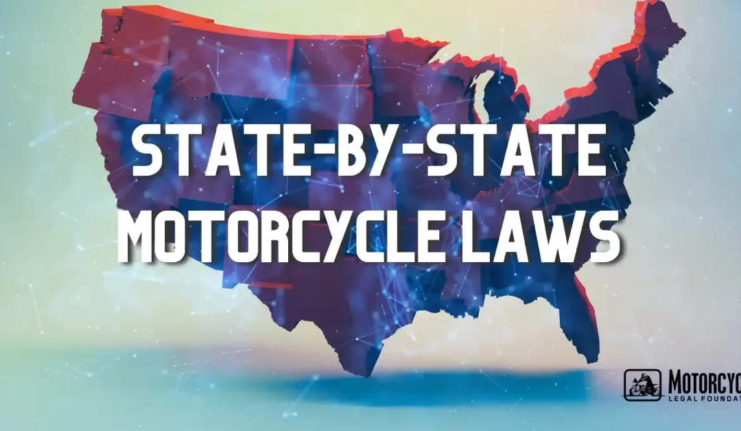 State-by-State Guide to Motorcycle Laws (w/ Maps)