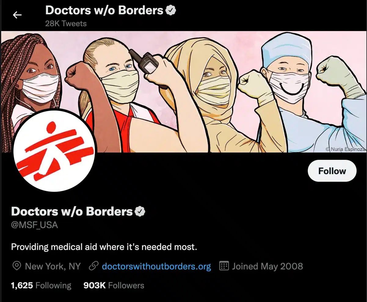 msf usa twitter feed